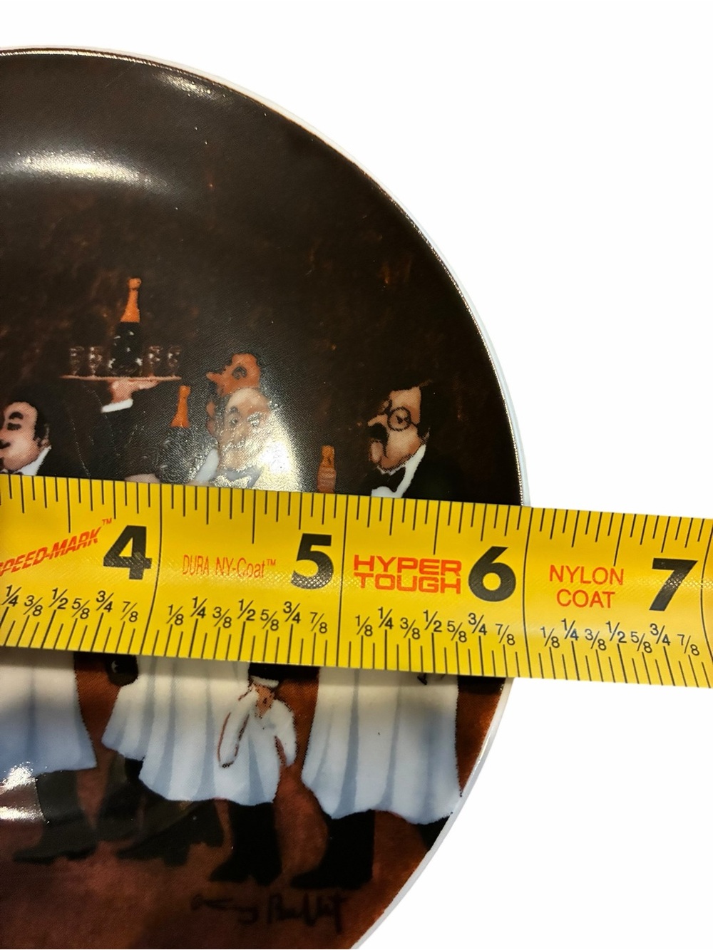 Set of 6 Guy Buffet Williams Sonoma Appetizer Plates 6" discontinued Waiters - Picture 5 of 6